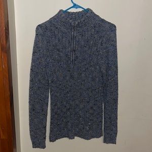Liz Claiborne half zip sweater